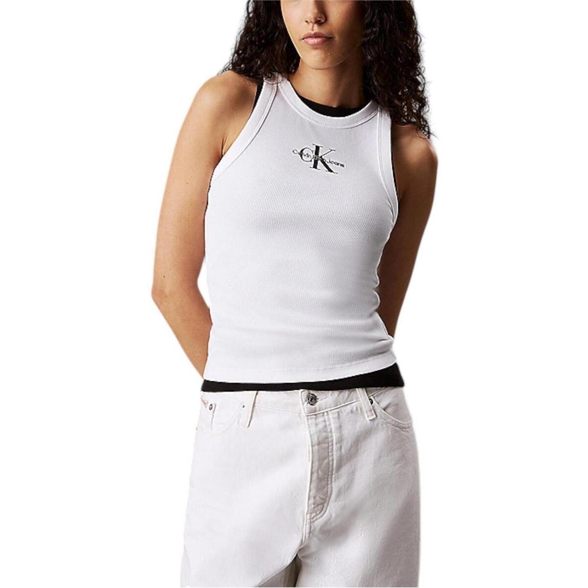 Αμάνικα/T-shirts χωρίς μανίκια Calvin Klein Jeans J20J225301YAA