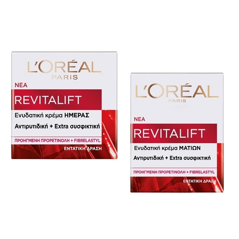 L'Oreal Paris Promo Revitalift 40+ Αντιρυτιδική Κρέμα Ημέρας 50ml & Revitalift 40+ Ενυδατική Κρέμα Ματιών 15ml