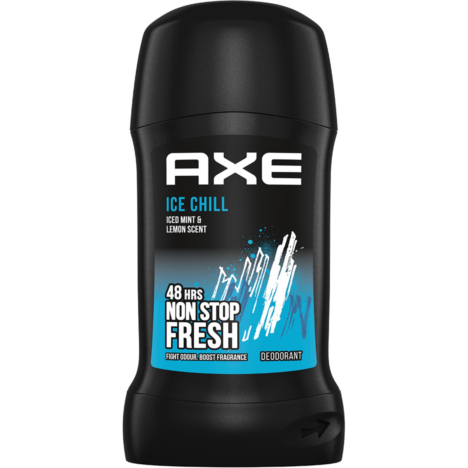 Axe Ice Chill 48h Anti Sweat & Deodorant Stick Ανδρικό Αποσμητικό Στικ με Άρωμα από Παγωμένη Μέντα & Λεμόνι, Χωρίς Άλατα Αλουμινίου 50ml