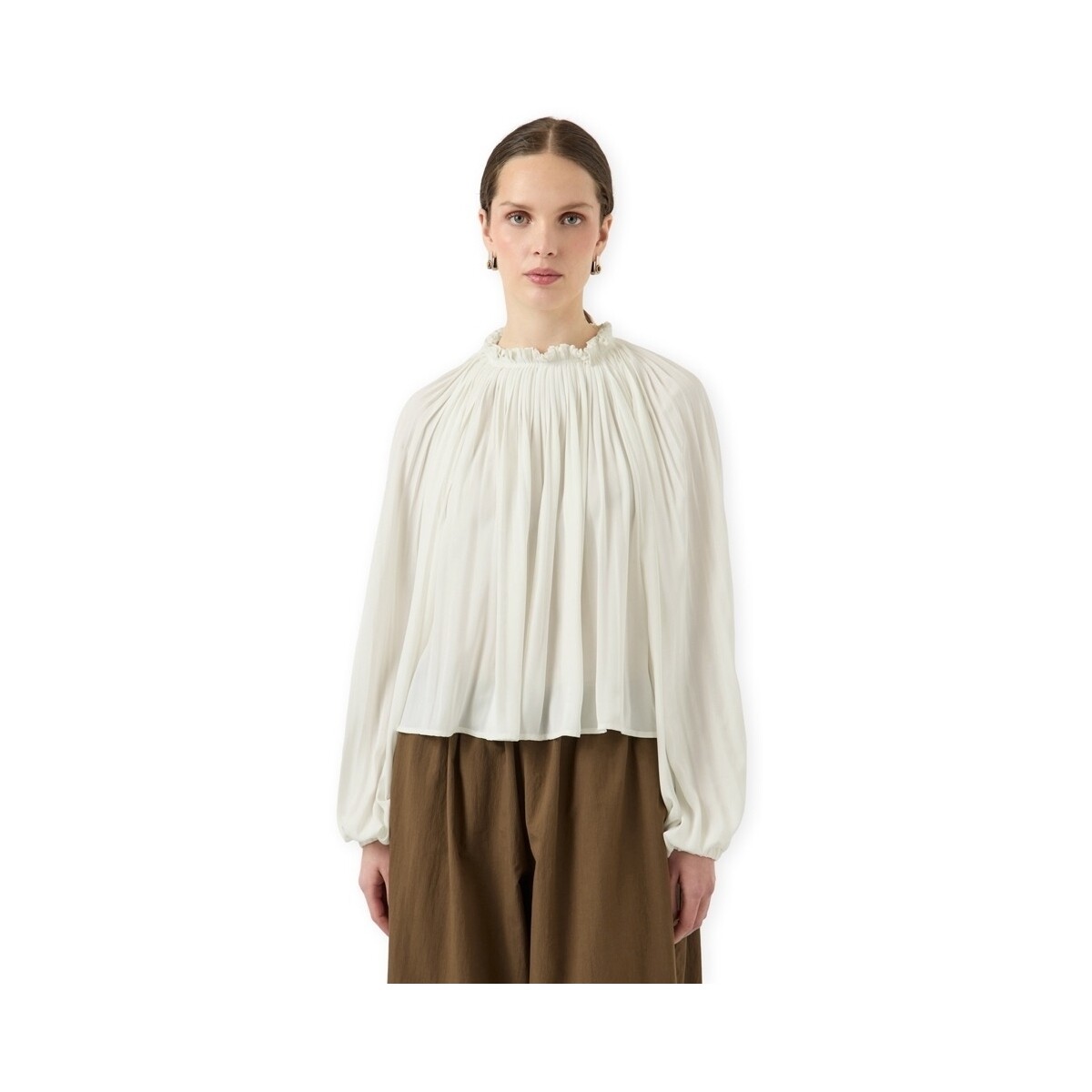 Μπλούζα Y.a.s YAS Noos Top Bella - Pristine