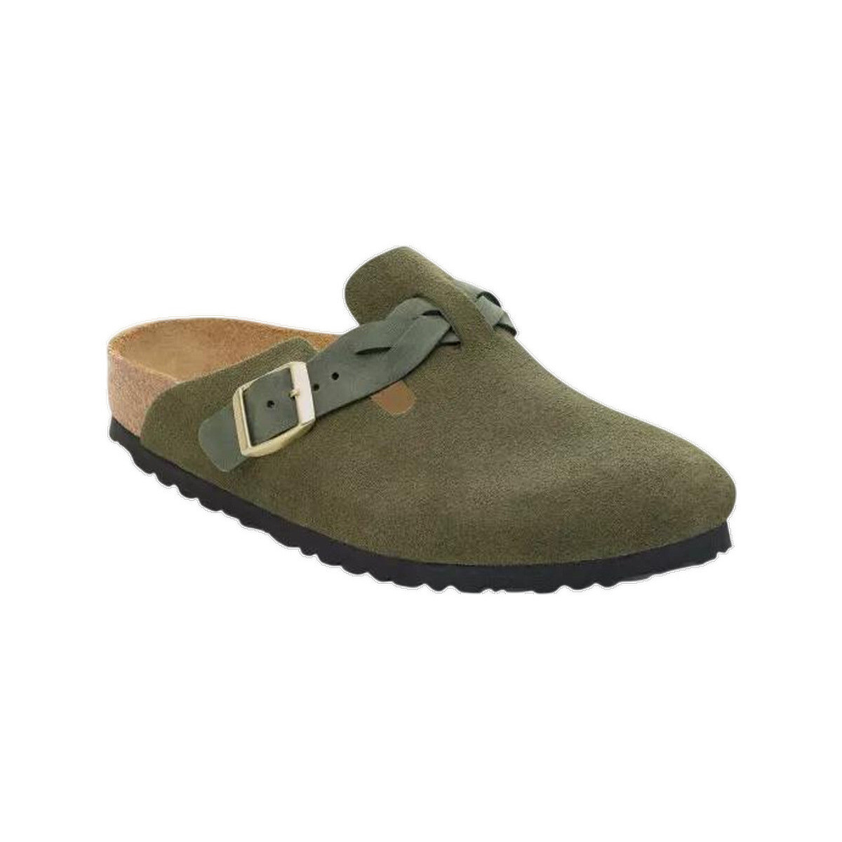 Τσόκαρα BIRKENSTOCK Sandales Boston Braided cuir velours