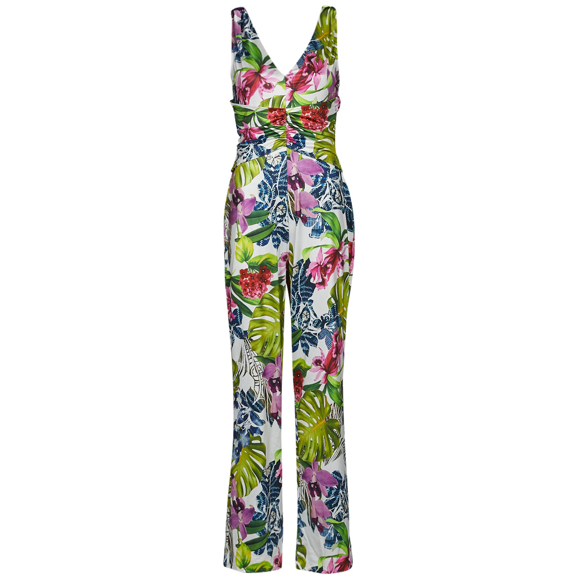 Ολόσωμες φόρμα Guess SS COWL POPLIA OVERALL