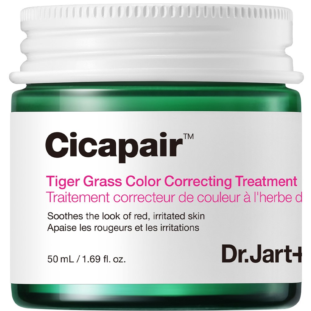 Dr.Jart+ Cicapair Tiger Grass Color Correcting Face Treatment Κρέμα Προσώπου με Νιασιναμίδη & Σύμπλοκο Tiger Grass για Κάλυψη της Ερυθρότητας & Φυσική - Υγιή Όψη, Κατάλληλη για Ερεθισμένο Δέρμα 50ml