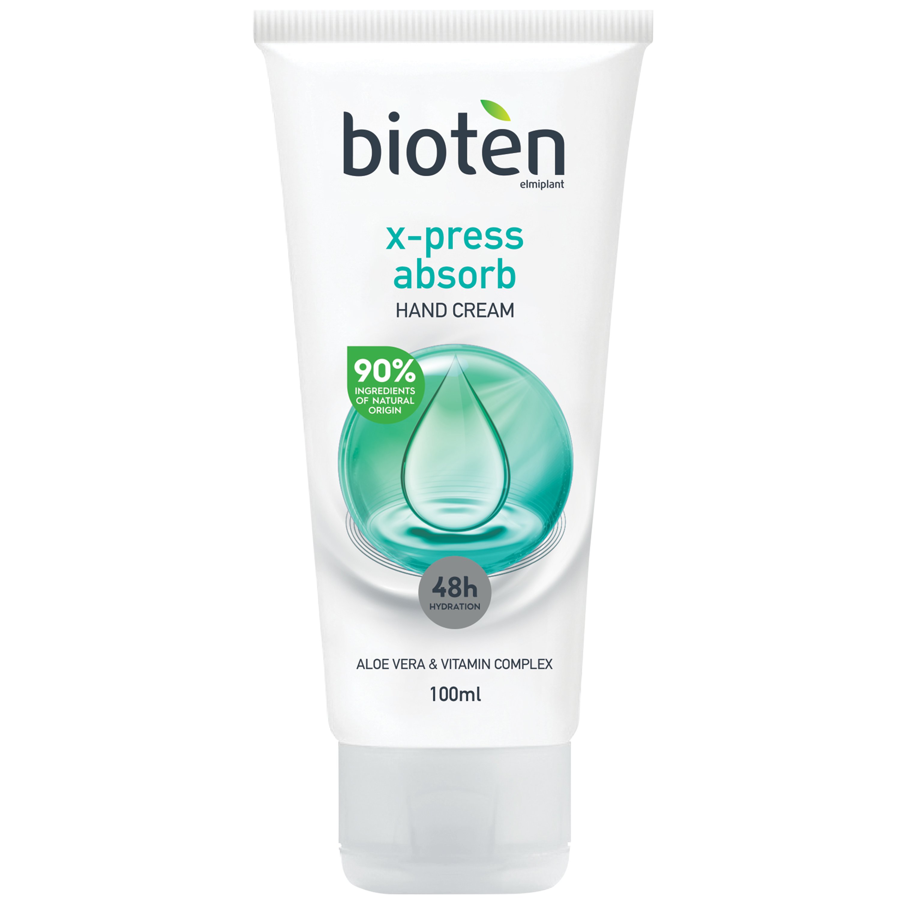 Bioten X-Press Absorb Hand Cream Κρέμα Χεριών με Αλόη για Άμεση Ενυδάτωση & Γρήγορη Απορρόφηση 100ml