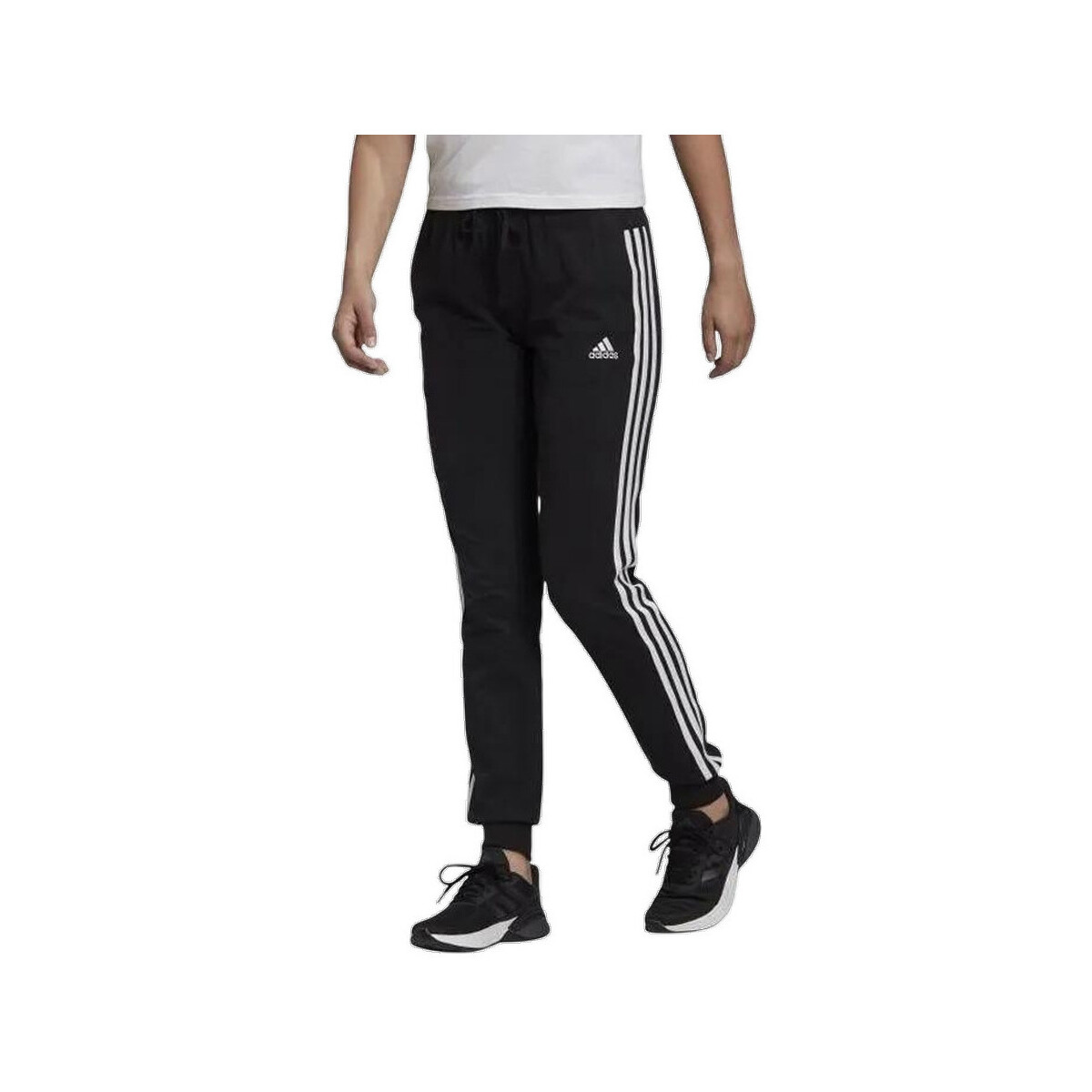 Φόρμες adidas Pantalon Essentials Single Jersey 3-Stripes coton