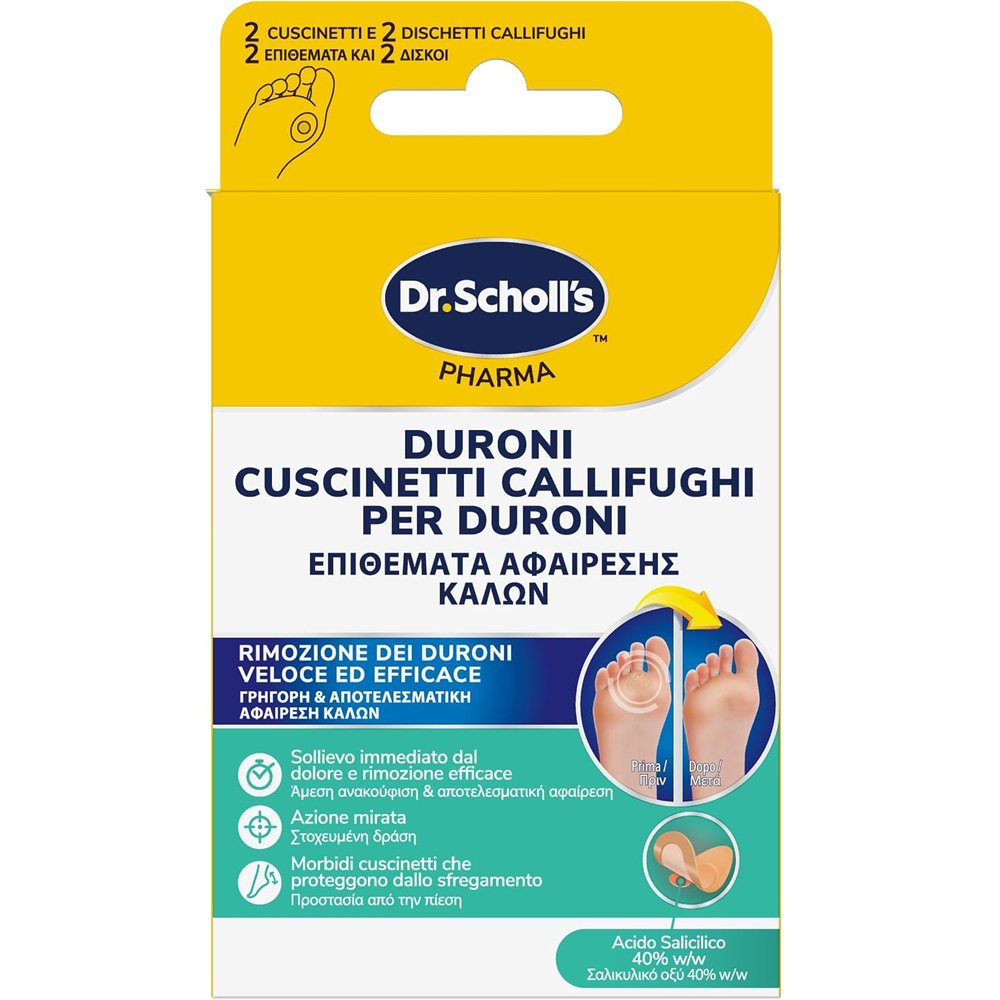 Scholl Expert Treatment Callus Removal Patches Μαλακά Προστατευτικά Επιθέματα για την Αντιμετώπιση Κάλων 2 Τεμάχια