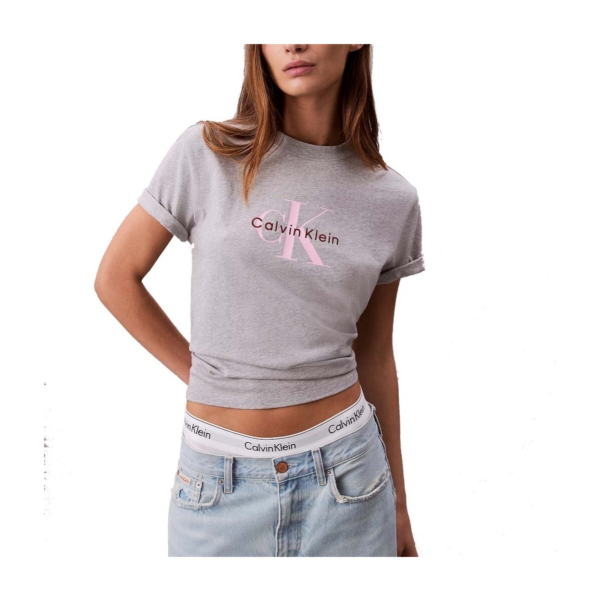 T-shirt με κοντά μανίκια Calvin Klein Jeans Lv047b865g