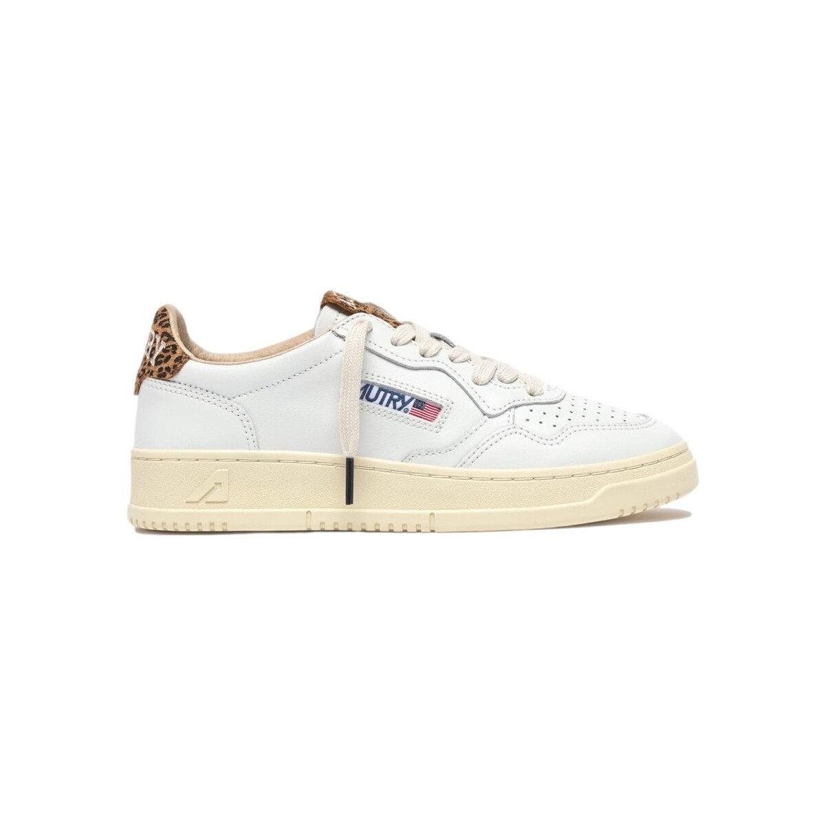 Xαμηλά Sneakers Autry Medalist Low Leather W - White/Leopard
