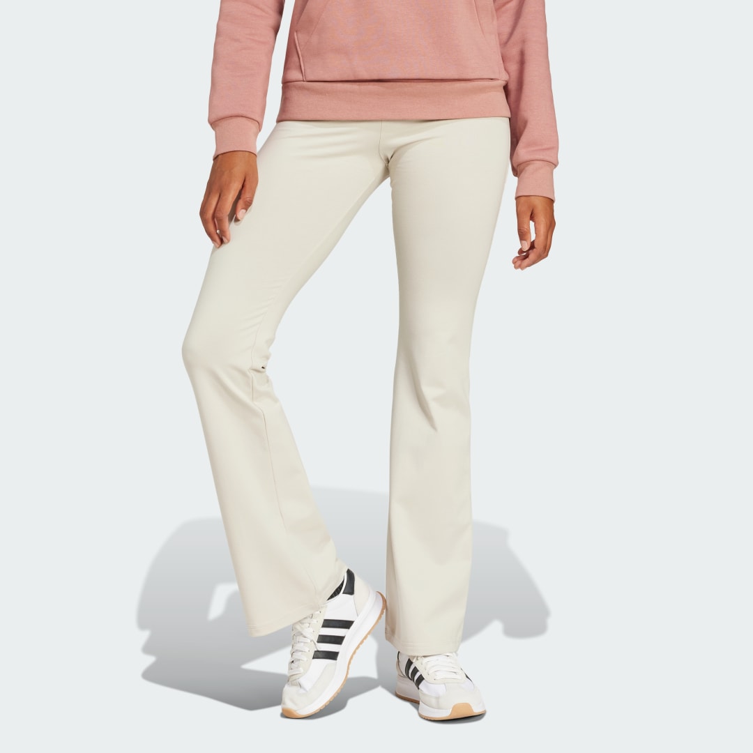 Essentials Small Logo Flared Leggings