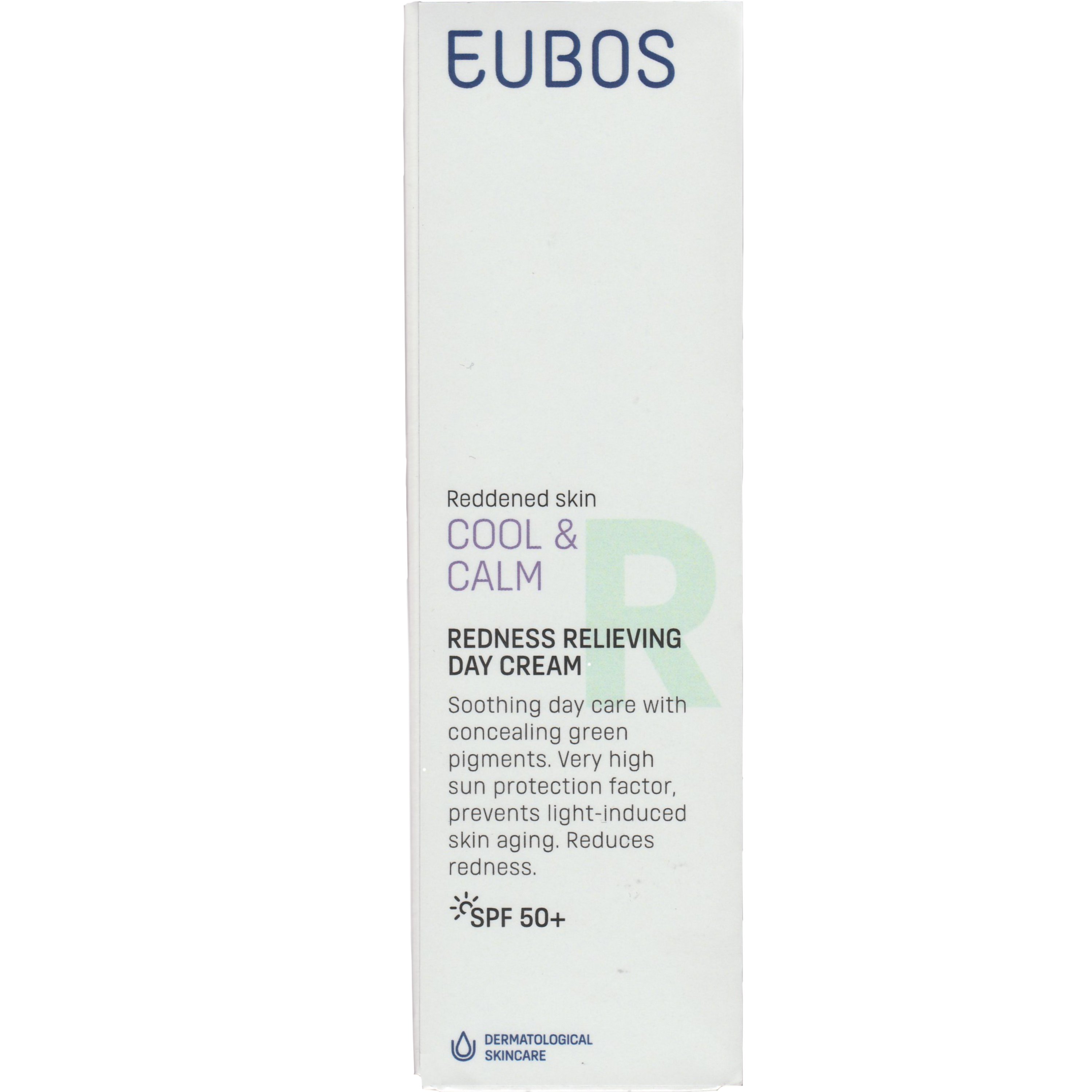 Eubos Cool & Calm Redness Relieving Day Cream Spf50+ Κρέμα Ημέρας Προσώπου Πολύ Υψηλής Προστασίας για Ανακούφιση από την Ερυθρότητα 40ml