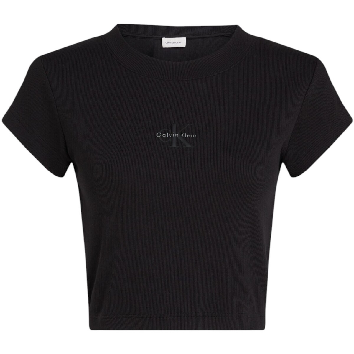 T-shirt με κοντά μανίκια Calvin Klein Jeans MONOGRAM BABY TEE LV047AB802