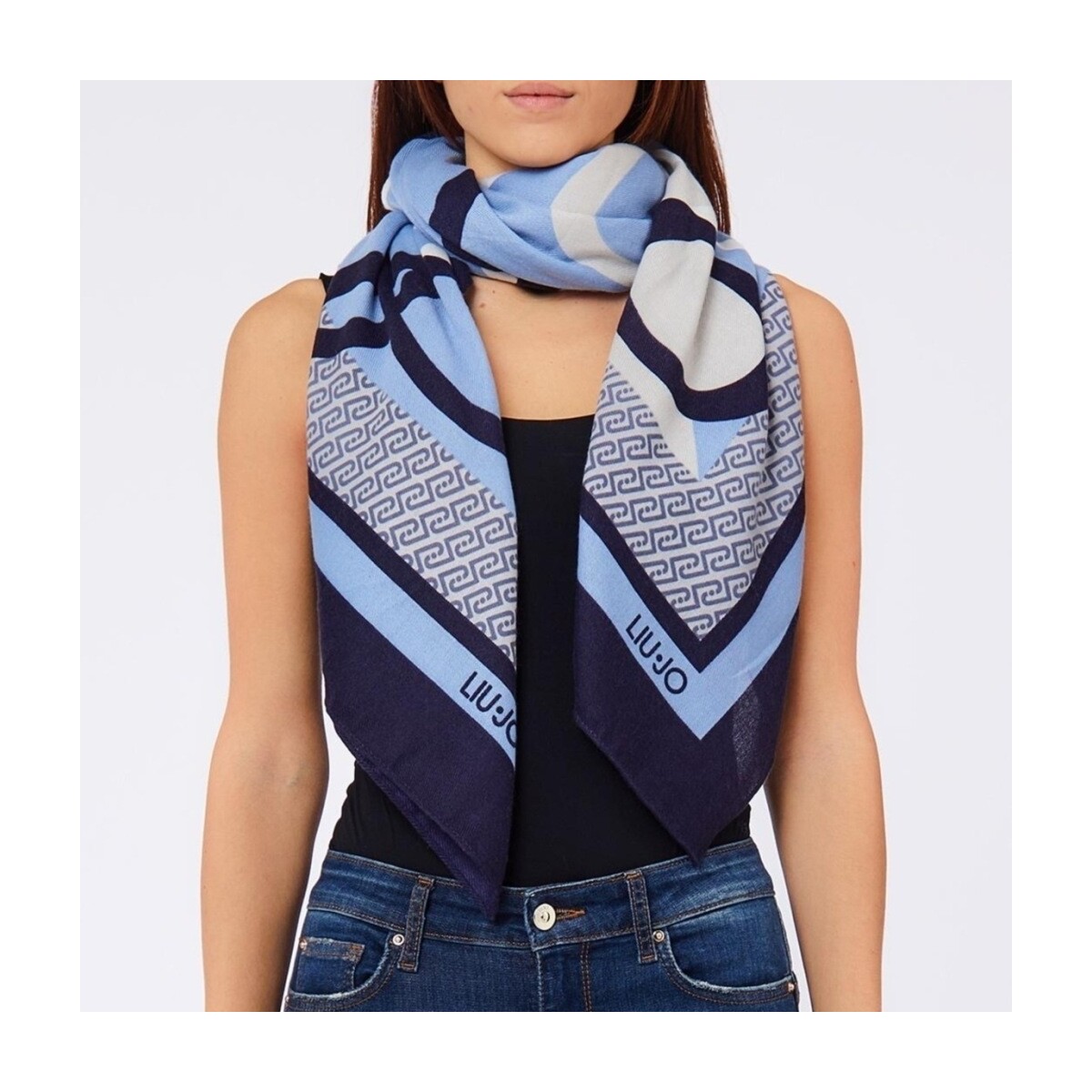 Κασκόλ Liu Jo 2f6068 T2745 Foulard Portalogo