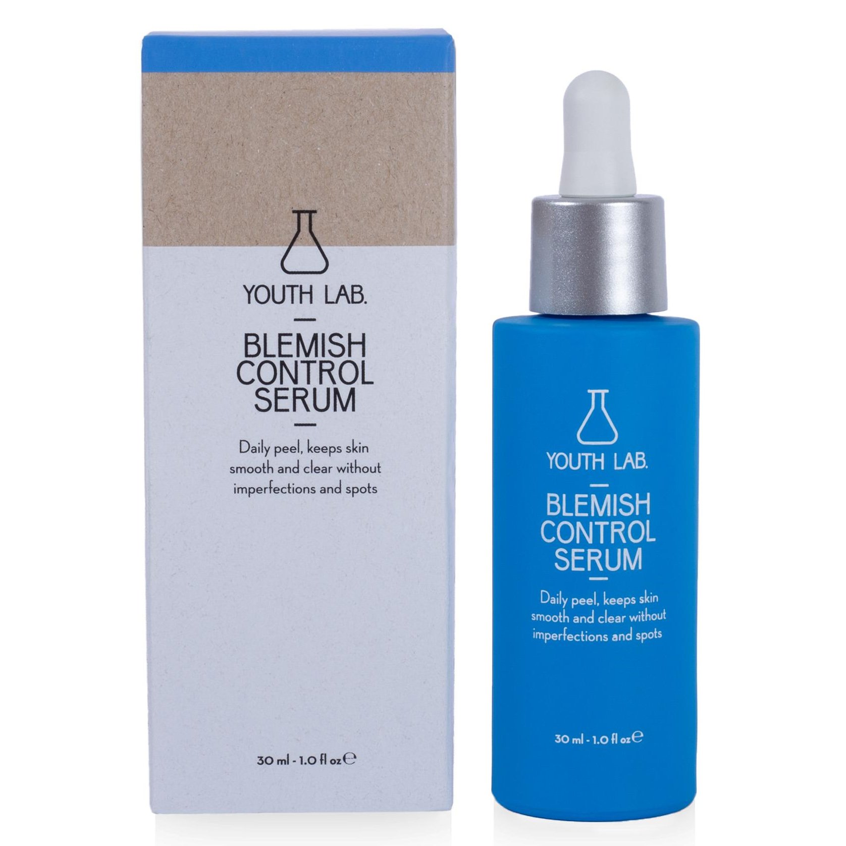 Youth Lab Blemish Control Prone to Imperfections Skin Oily Serum Ενυδατικός Ορός Απολέπισης για το Λιπαρό Δέρμα με Τάση Ακμής 30ml