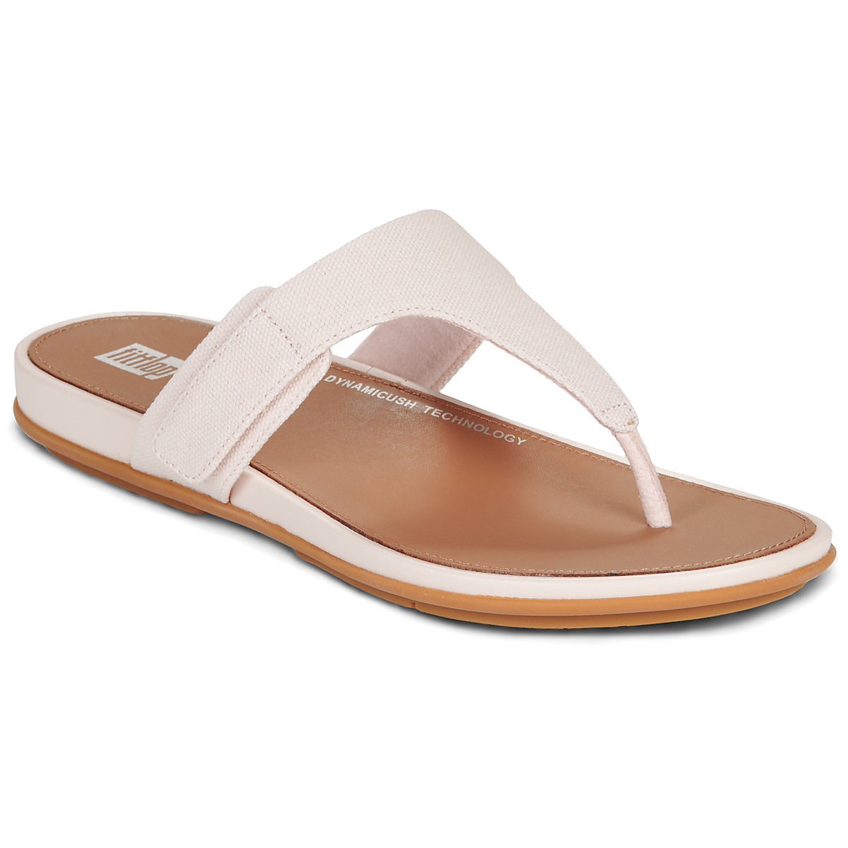 Σαγιονάρες FitFlop GRACIE ADJUSTABLE CANVAS TOE-POST SANDALS