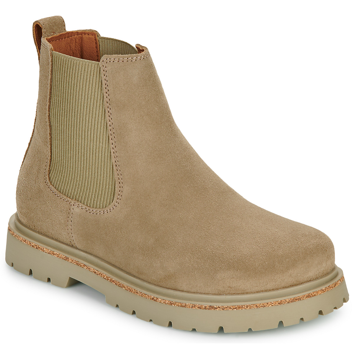 Μπότες BIRKENSTOCK Highwood Slip On Mid W LEVE Taupe
