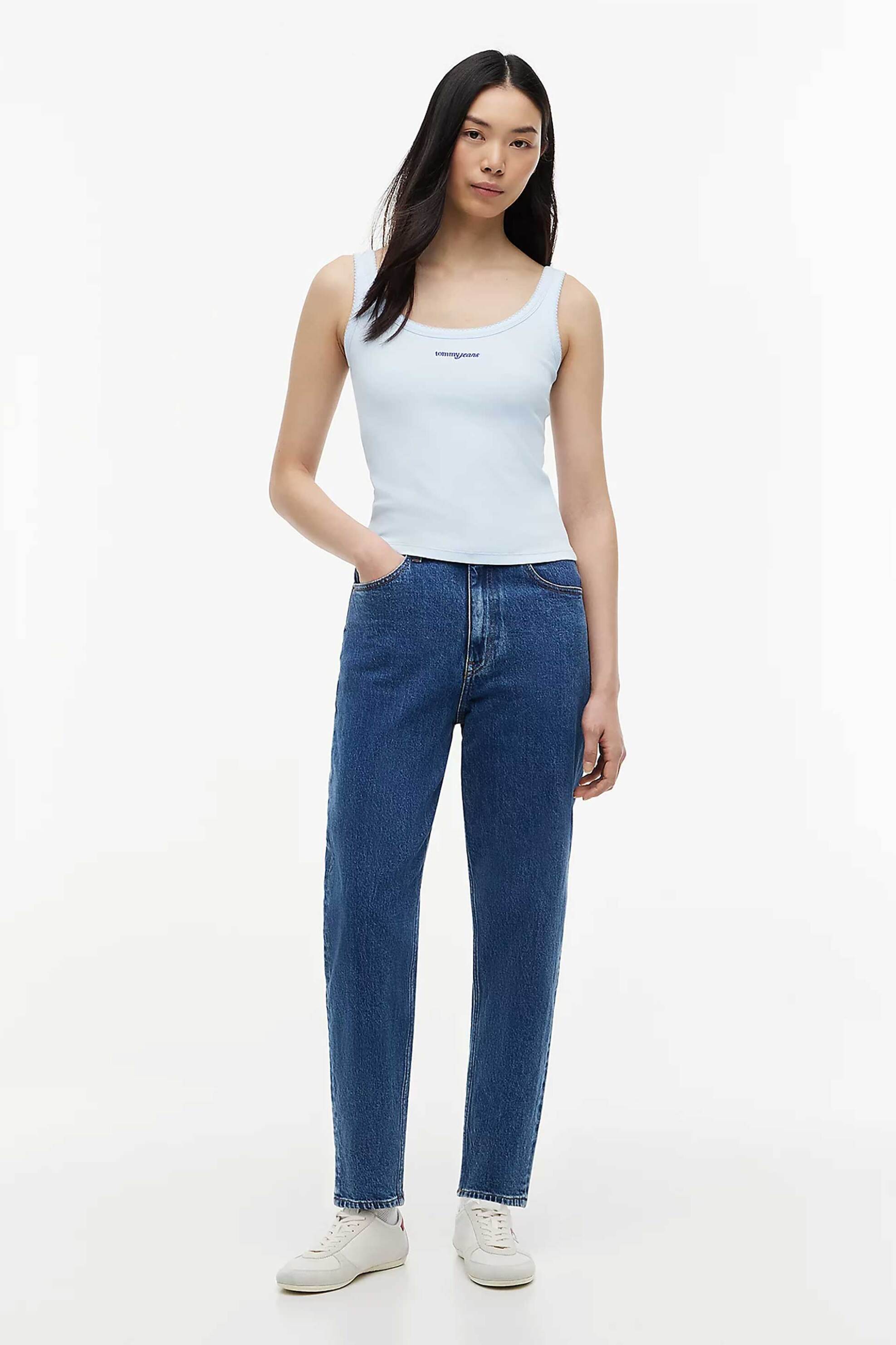 Tommy Jeans γυναικείο τζιν παντελόνι Mom Fit