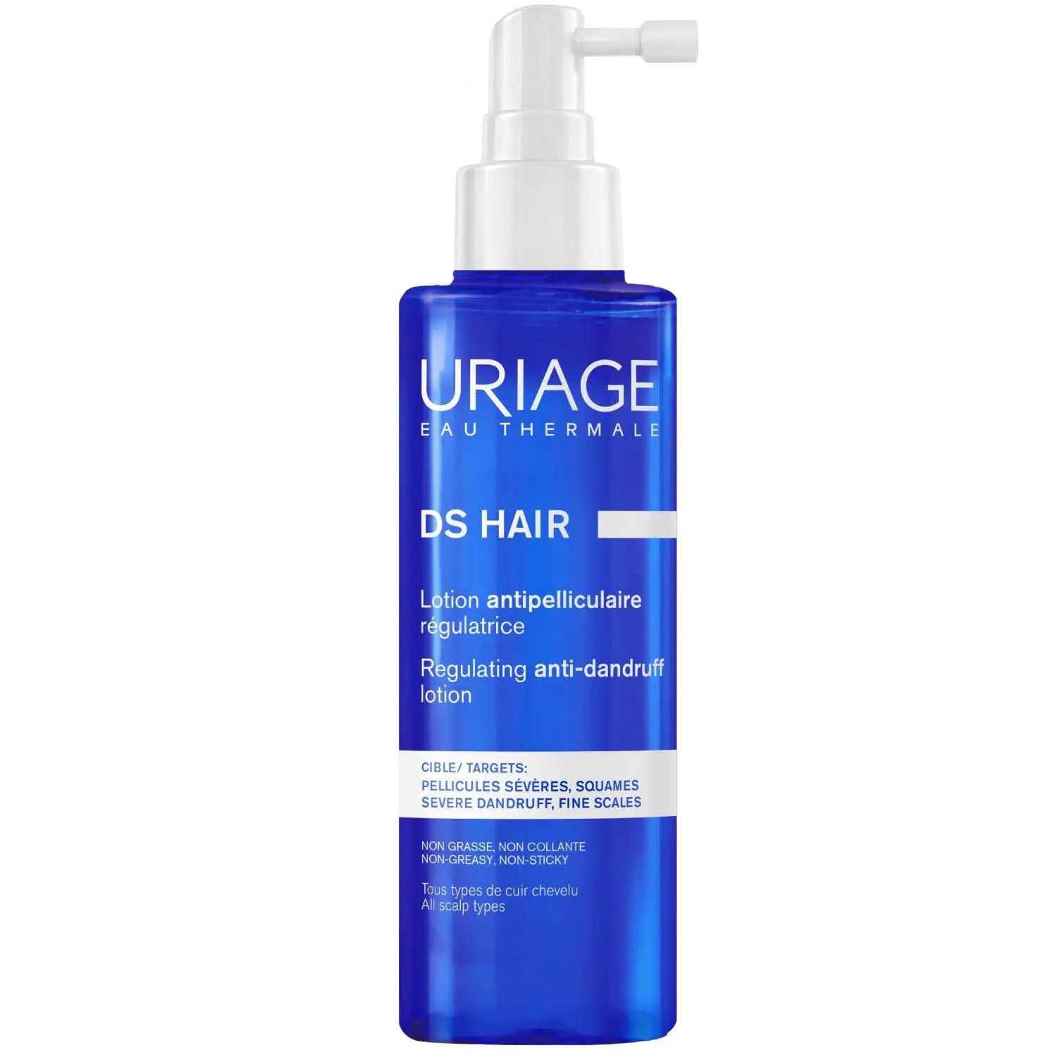 Uriage DS Hair Regulating Anti Dandruff Lotion Λοσιόν Μαλλιών για Δράση Κατά των Νιφάδων της Πιτυρίδας 100ml