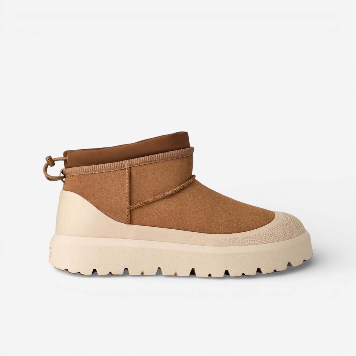 Μπότες UGG Classic Ultra Mini Weather Hybrid Boot Chestnut Whitecap