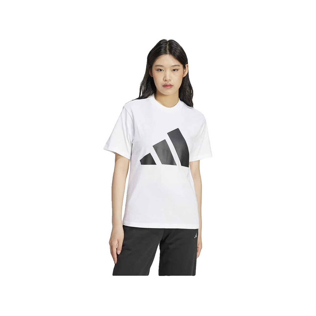 T-shirt με κοντά μανίκια adidas T-shirt Essentials Big Logo coton