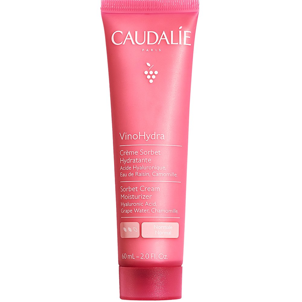 Caudalie VinoHydra Moisturizer Sorbet Cream Ενυδατική, Καταπραϋντική Κρέμα-Gel Προσώπου & Λαιμού για Μείωση της Δερματικής Ευαισθησίας, Κατάλληλη για Κανονικές Επιδερμίδες 60ml