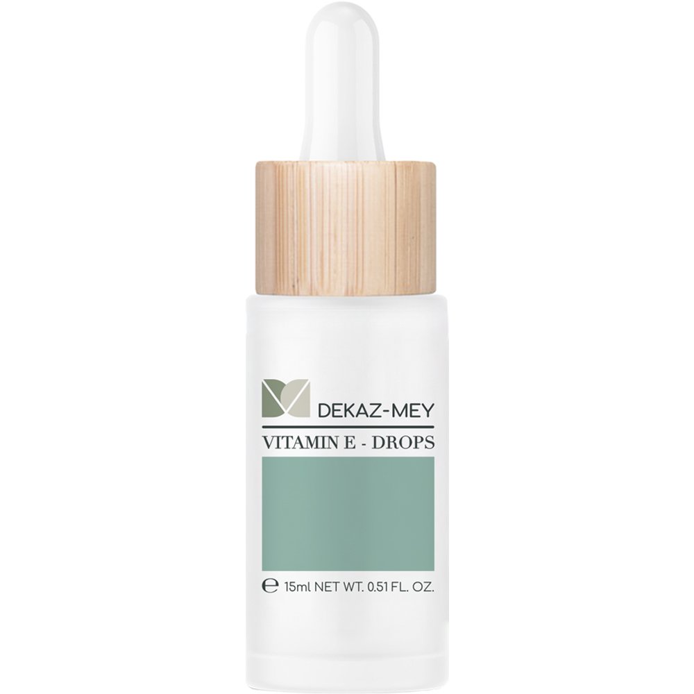 Dekaz-Mey Vitamin E Drops Συμπυκνωμένες Σταγόνες Βιταμίνης Ε με Αμυντική, Επανορθωτική & Προστατευτική Δράση στο Δερματικό Φραγμό για πιο Σφριγηλή Επιδερμίδα 15ml