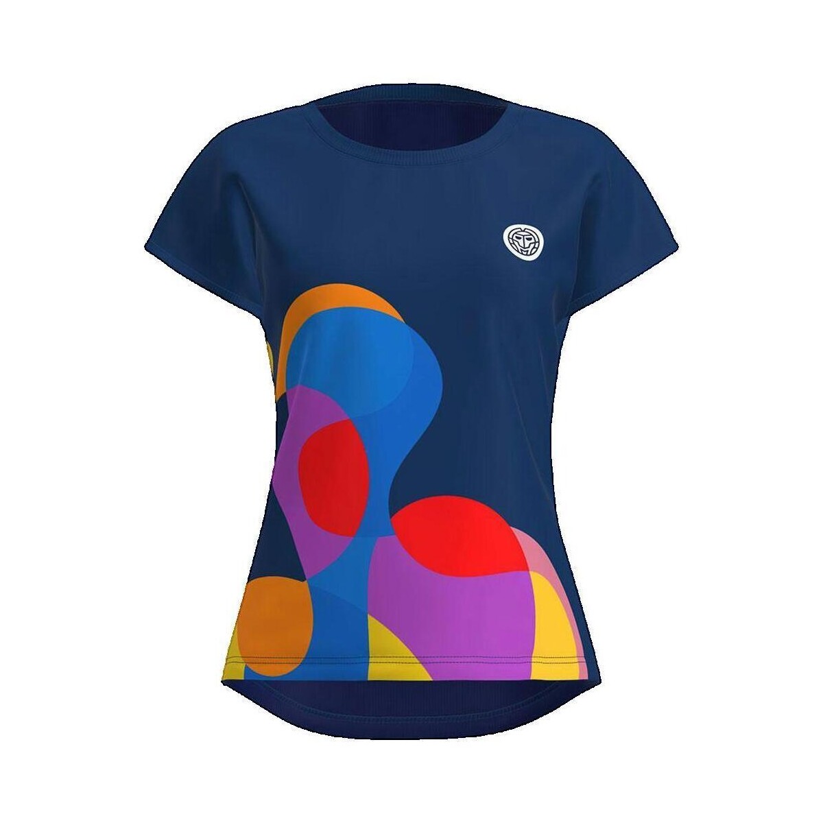T-shirt με κοντά μανίκια Bidi Badu T-shirt Bidi Badu Twiggy Capsleeve bleu foncé