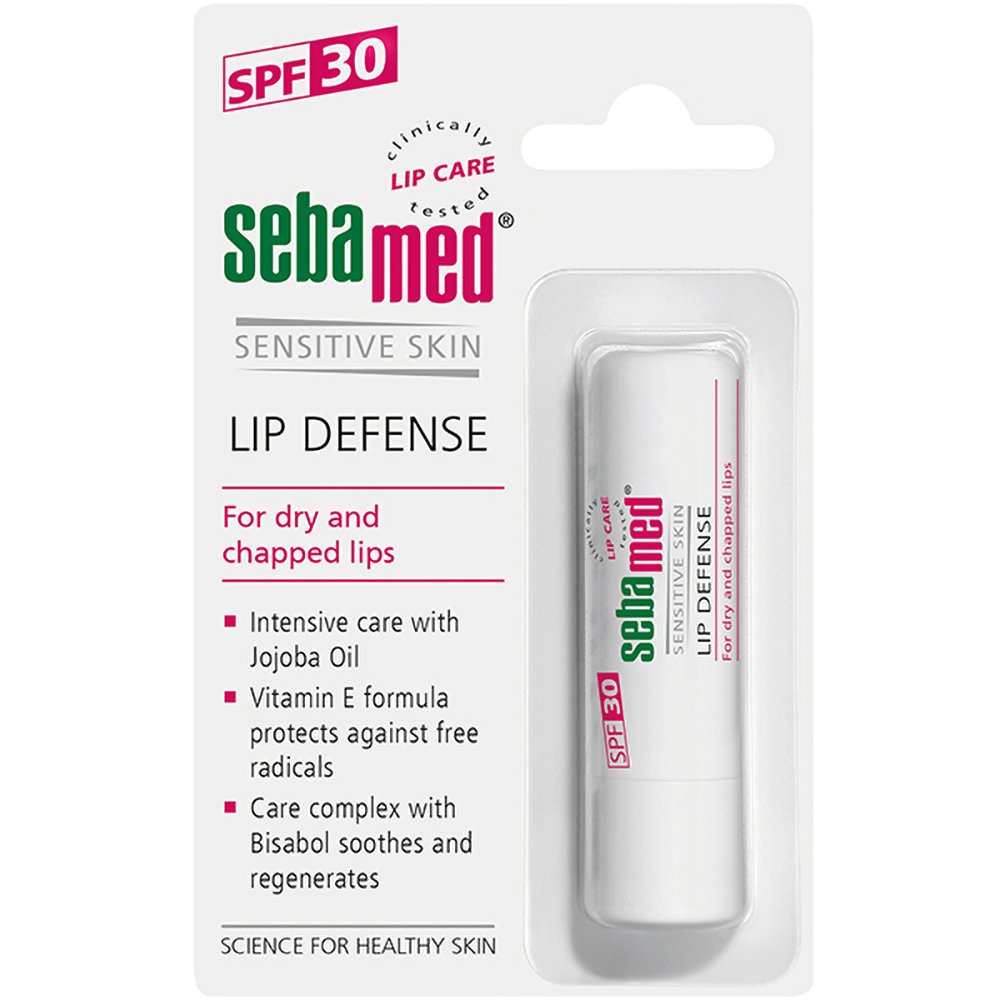 Sebamed Lip Defense Stick Spf30 Ενυδατικό Στικ Χειλιών με Υψηλή Αντηλιακή Προστασία 4.8gr