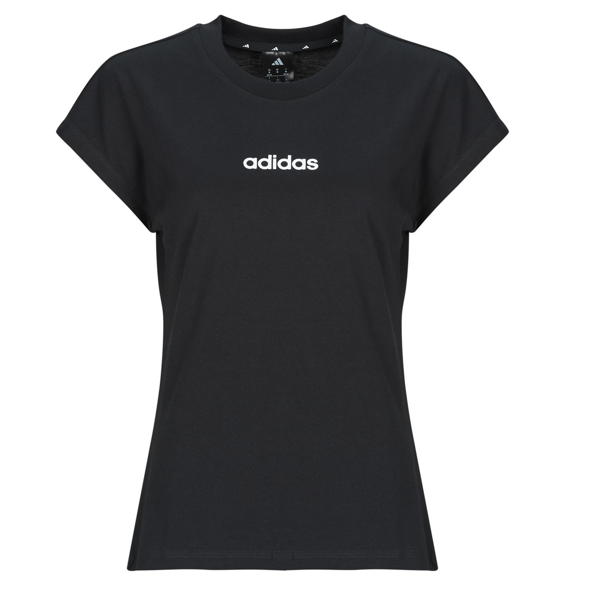 T-shirt με κοντά μανίκια adidas Essentials Linear Cotton T-Shirt