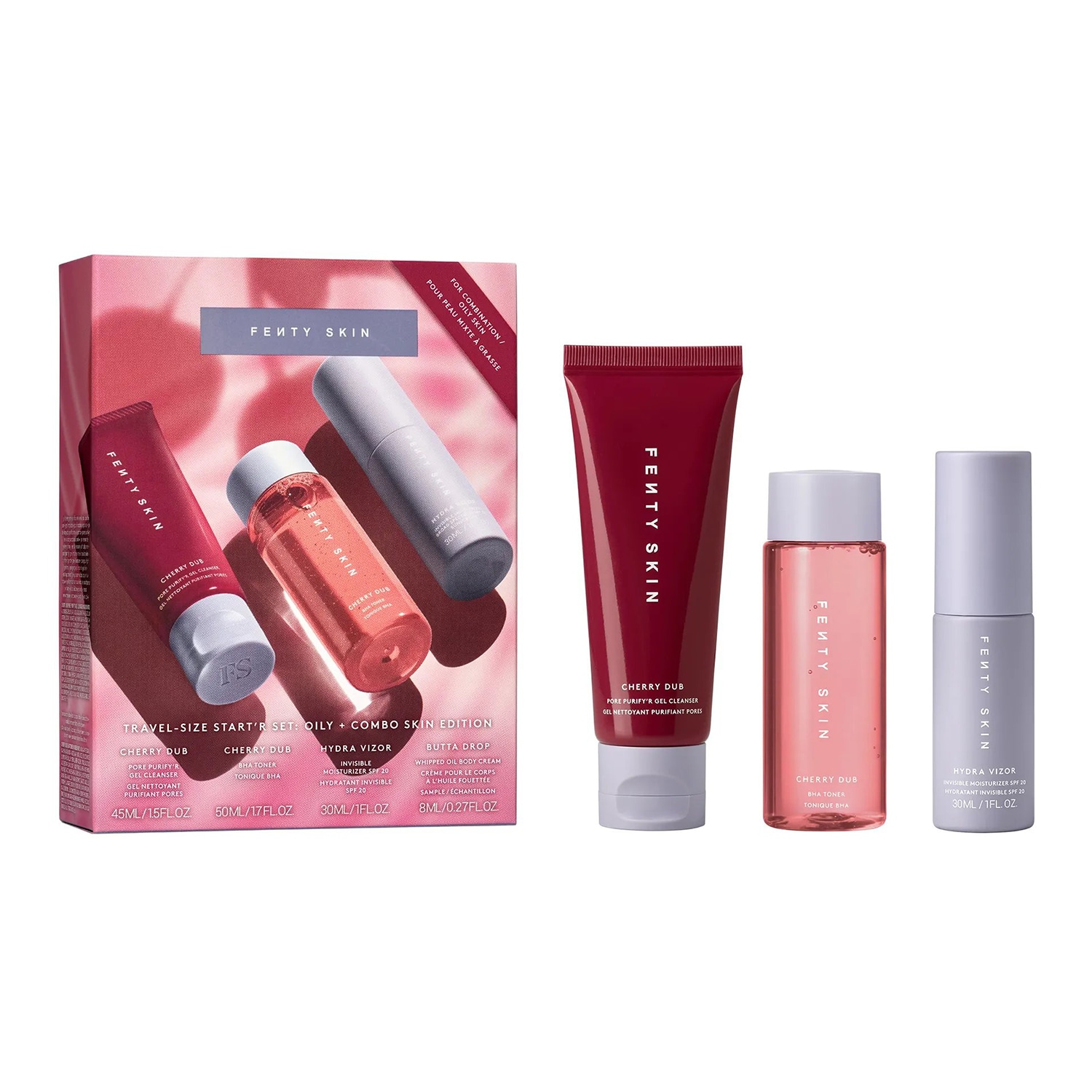 Fenty Skin - Travel-Size Start'R Set - Skincare Set | 8 ml