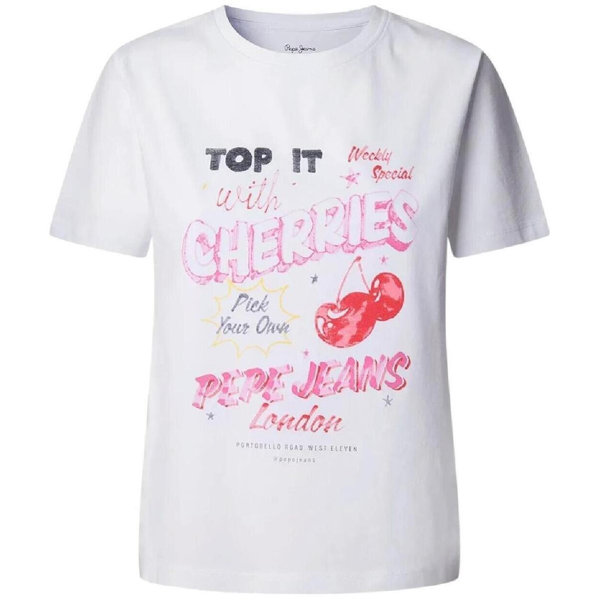 T-shirt με κοντά μανίκια Pepe jeans PL506045 800