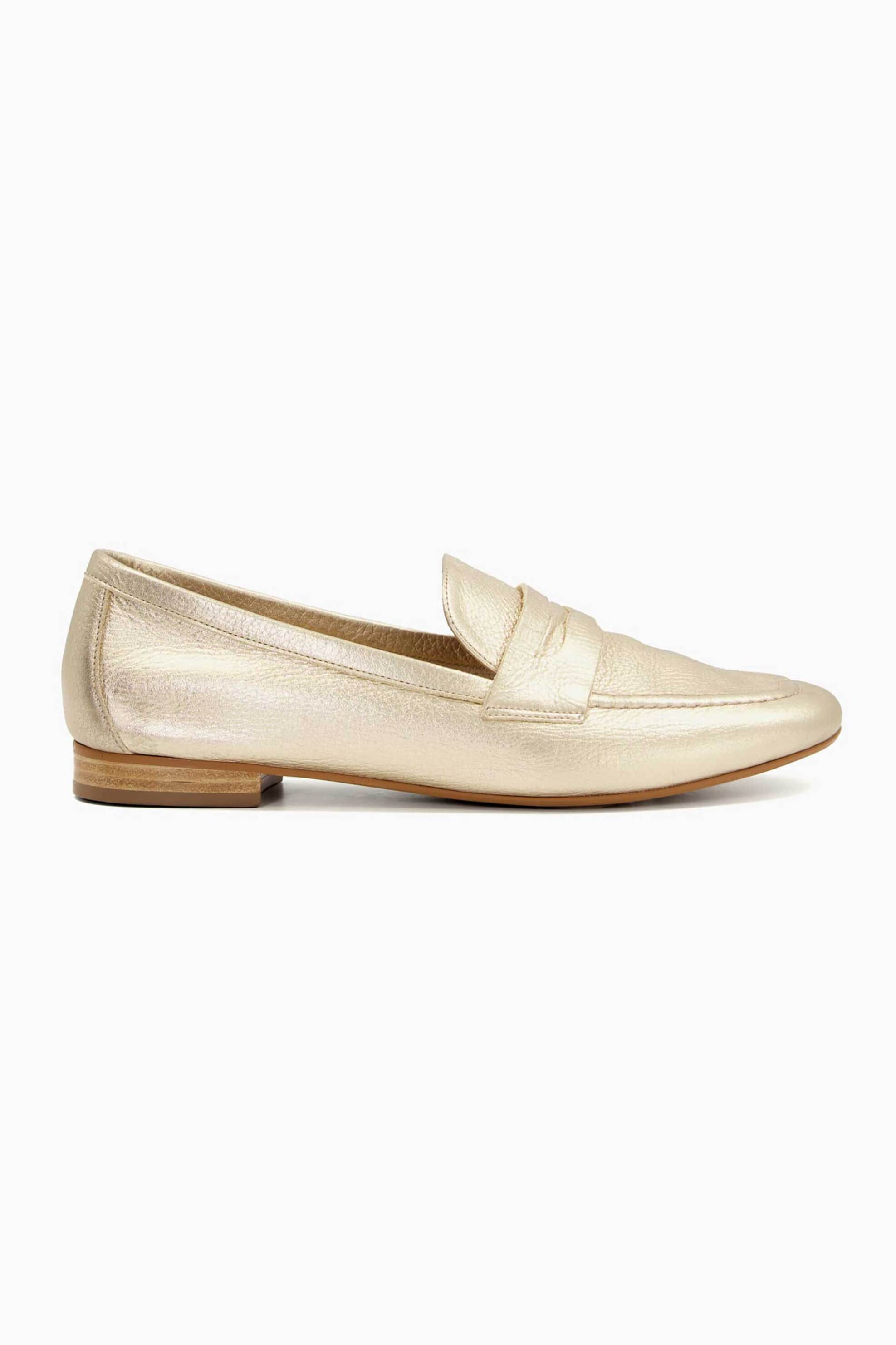 Dune London γυναικεία δερμάτινα loafers μονόχρωμα με ανάγλυφη λεπτομέρεια "Gianetta" | 41