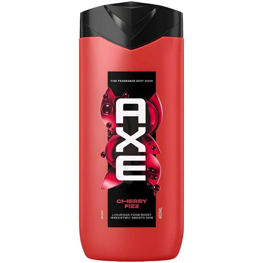 Axe Cherry Fizz Luxurius Foam Boost Irresistible Smooth Skin Fine Fragrance Body Wash Ανδρικό Ενυδατικό Αφρόλουτρο με Άρωμα Κεράσι για Αναζωογόνηση που Διαρκεί Όλη την Μέρα 400ml