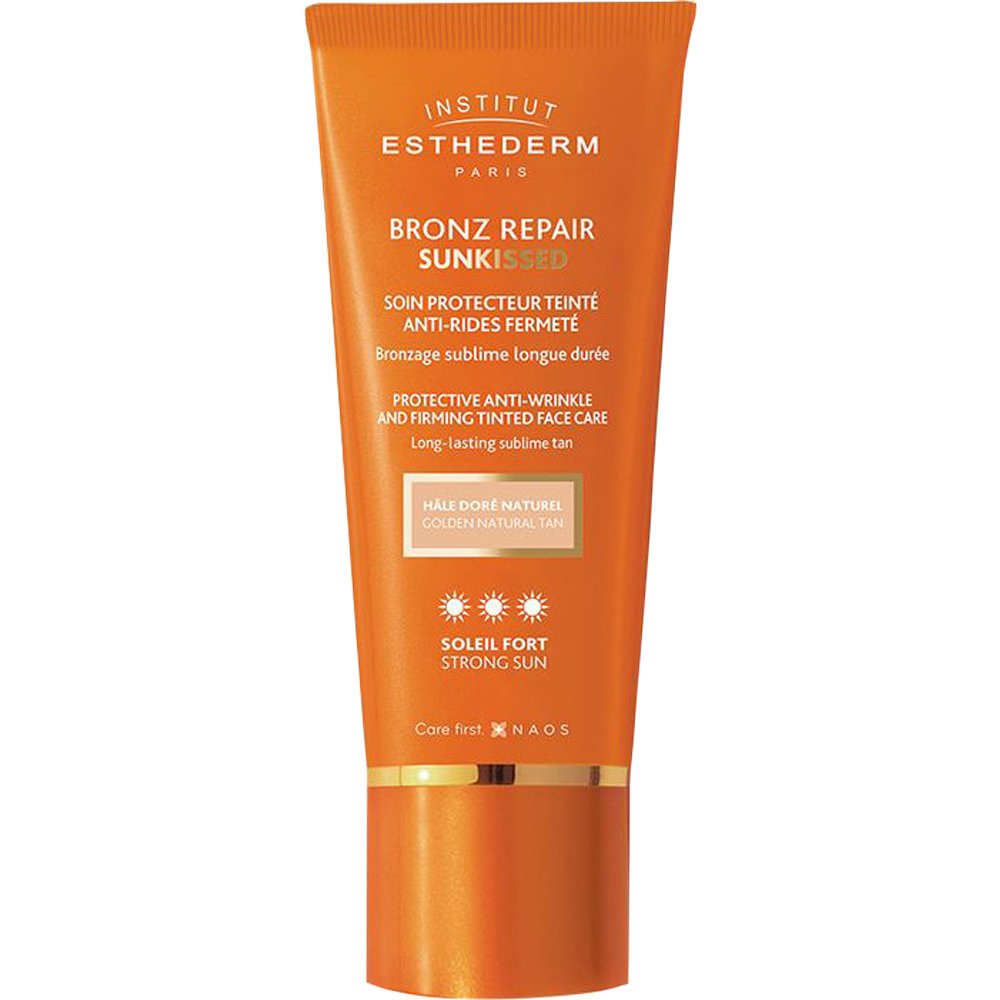 Insitut Esthederm Paris Bronz Repair Sunkissed Face Cream Αντιρυτιδική Κρέμα με Αντηλιακή Προστασία & Χρυσαφένιο Χρώμα 50ml