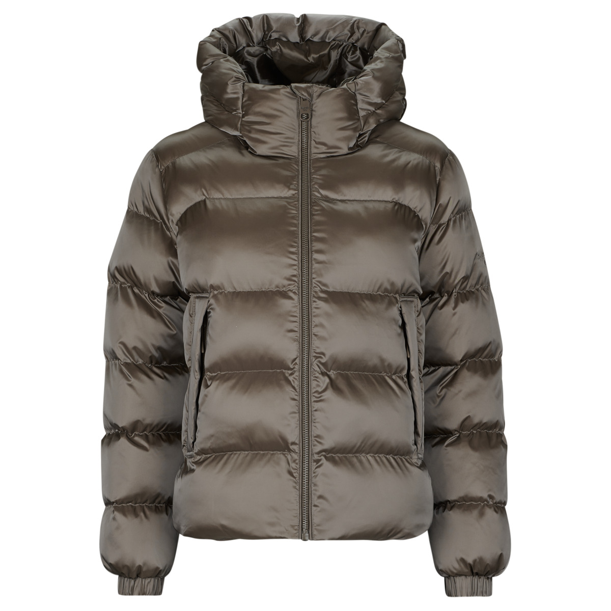 Χοντρό μπουφάν Superdry Hooded Shine Puffer Jacket