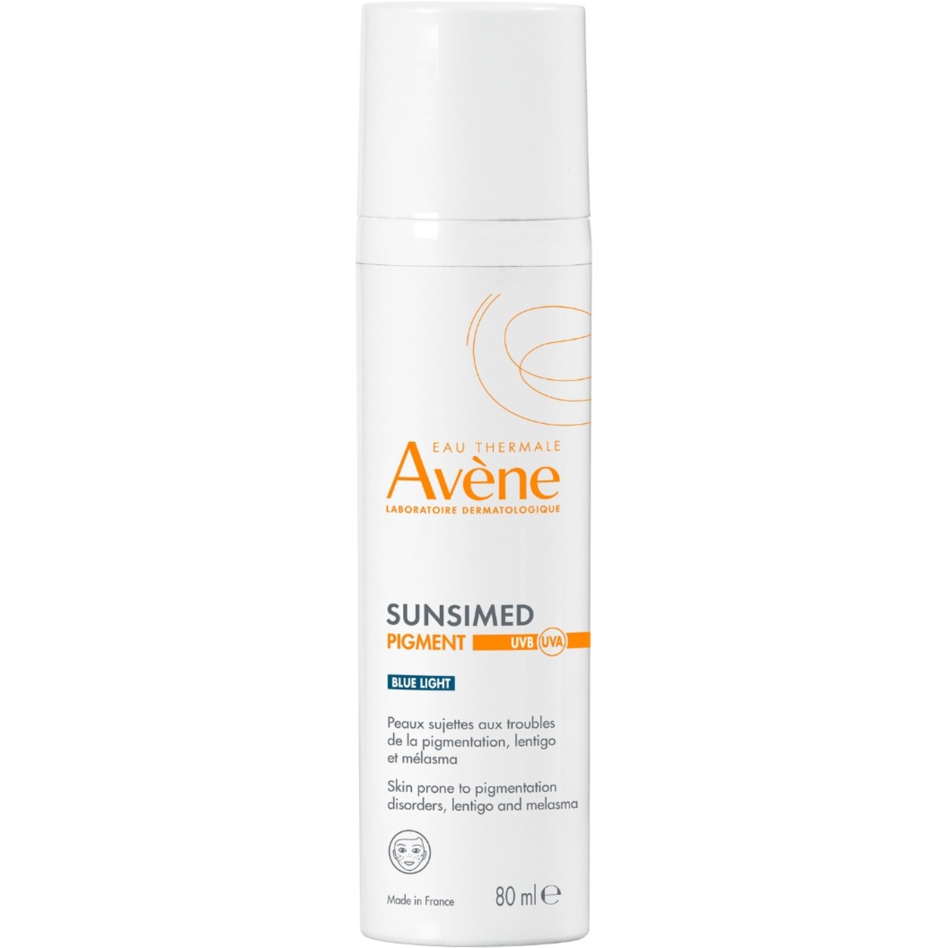 Avene SunsiMed Pigment Spf50+ Αντηλιακή Κρέμα Προσώπου - Σώματος για Προστασία από τη Φωτογήρανση & τις Κηλίδες που Προκαλούνται από την Υπεριώδη Ακτινοβολία Πολύ Υψηλής Προστασίας 80ml