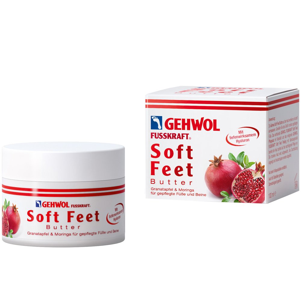 Gehwol Fusskraft Soft Feet Butter Θρεπτικό, Ενυδατικό Βούτυρο Ποδιών με Εκχύλισμα Ροδιού 100ml