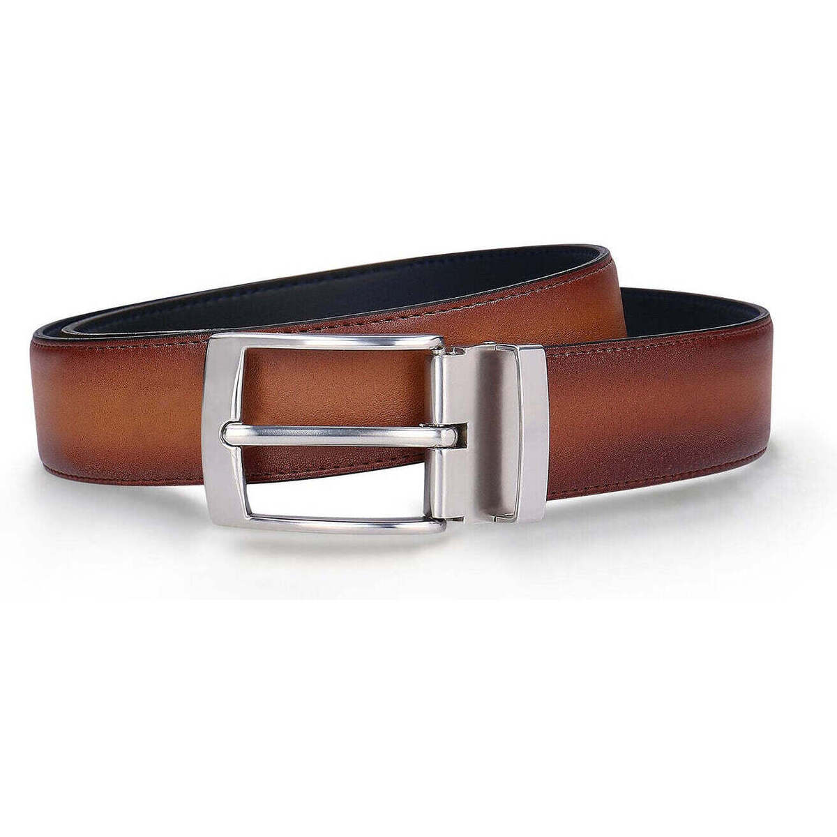 Ζώνη Nae Vegan Shoes Men's Desserto® Vegan Belt Malgrat Brown
