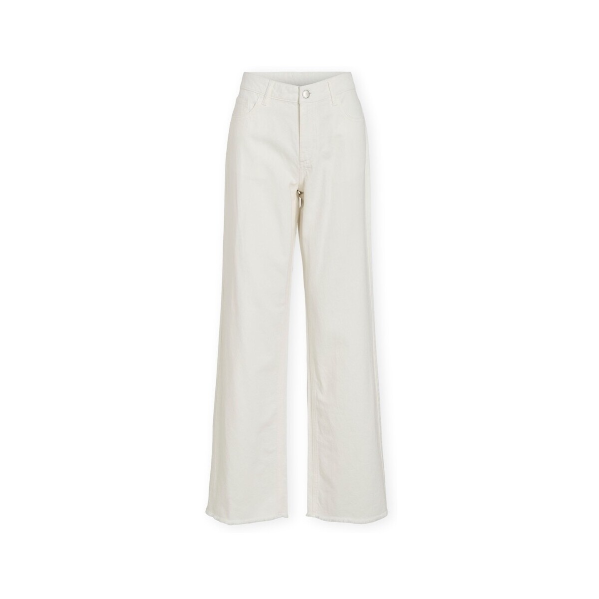 Tζιν σε ίσια γραμή Vila Palma Wide Jeans - Snow White