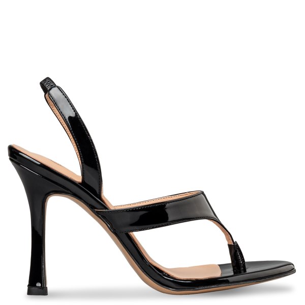 HIGH HEEL THONG SANDALS