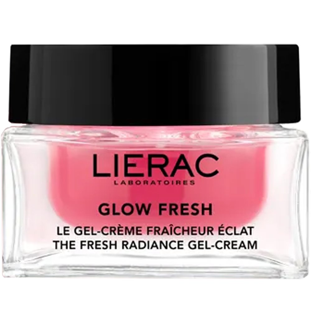 Lierac Glow Fresh The Radiance Gel-Cream Δροσερή Κρέμα-Τζελ Προσώπου για Λάμψη με Υαλουρονικό Οξύ & Πατενταρισμένη Αντιοξειδωτική Τουλίπα 50ml