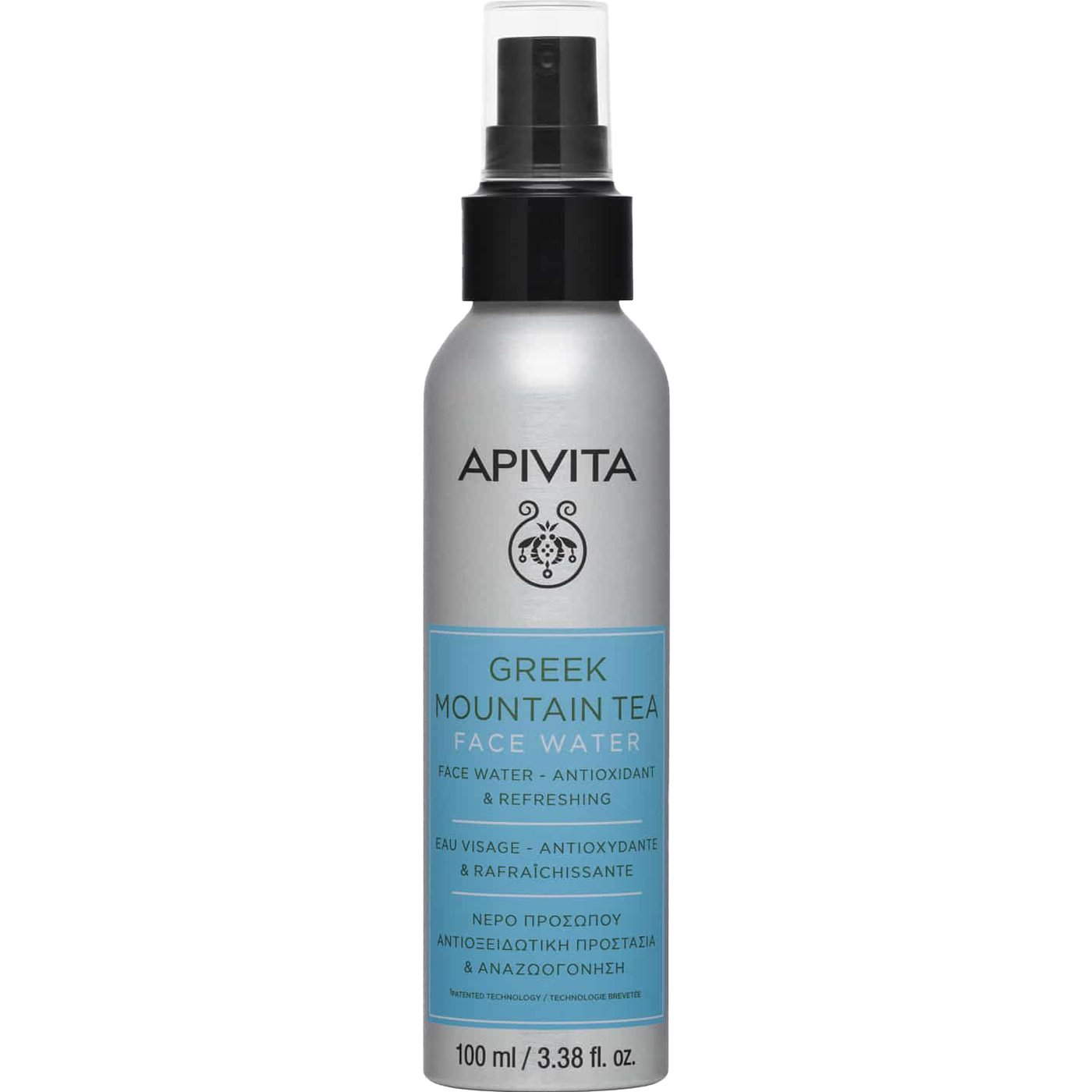 Apivita Greek Mountain Tea Face Water Τονωτικό Νερό Προσώπου Αναζωογόνησης & Αντιοξειδωτικής Προστασίας με Ελληνικό Τσάι του Βουνού 100ml