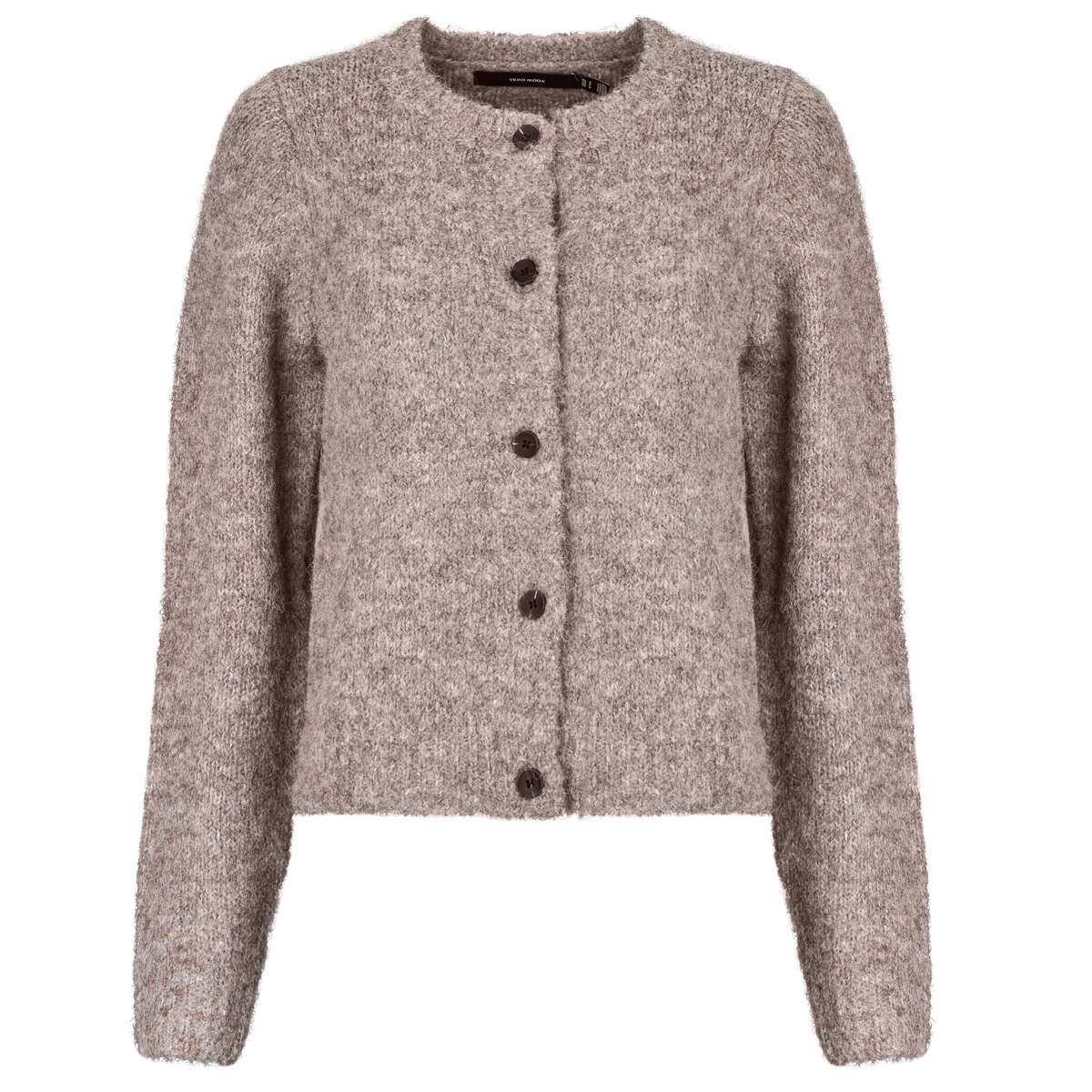 Πουλόβερ Vero Moda VMNOVAH LS O-NECK BUTTON CARDI