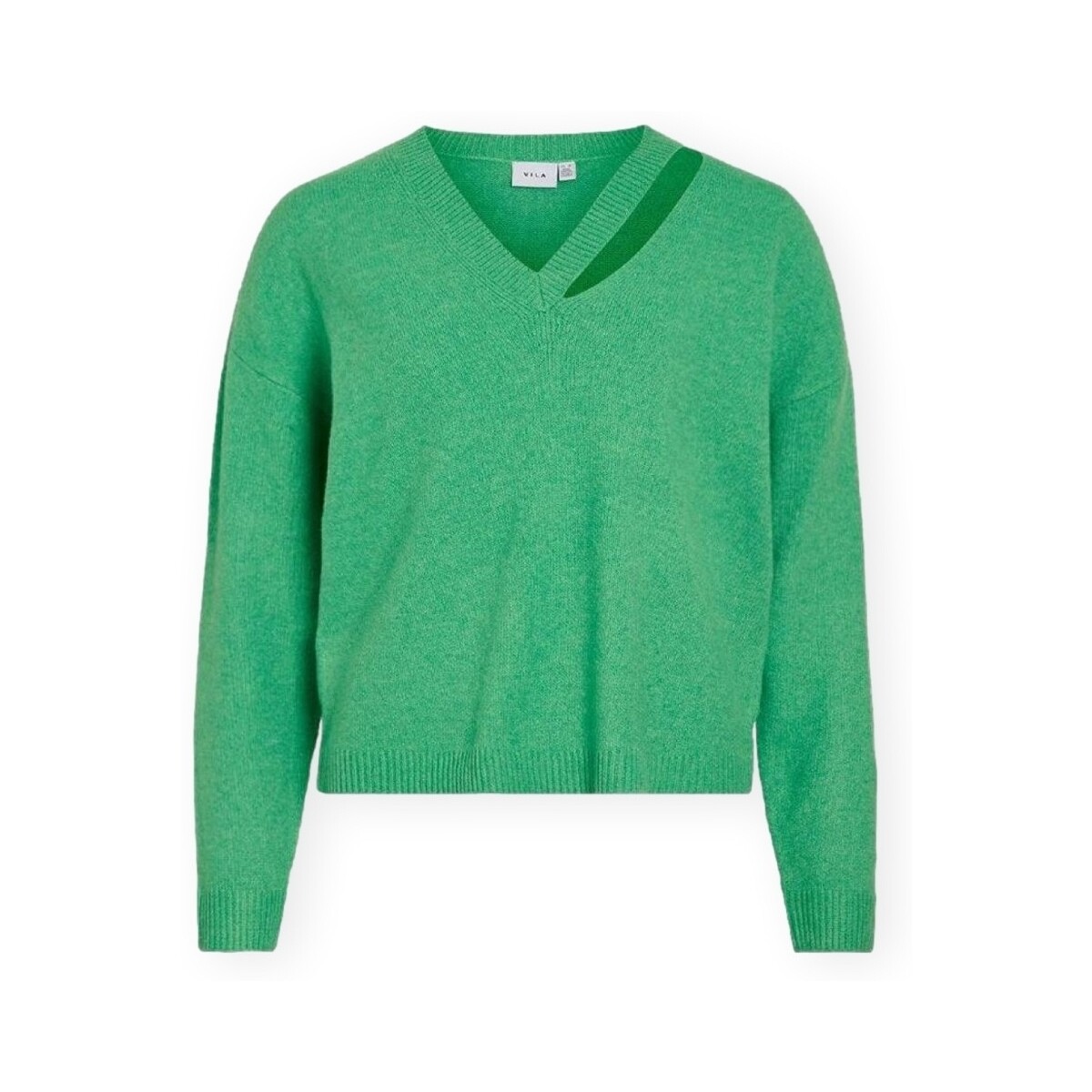 Πουλόβερ Vila Lovira Knit - Kelly Green