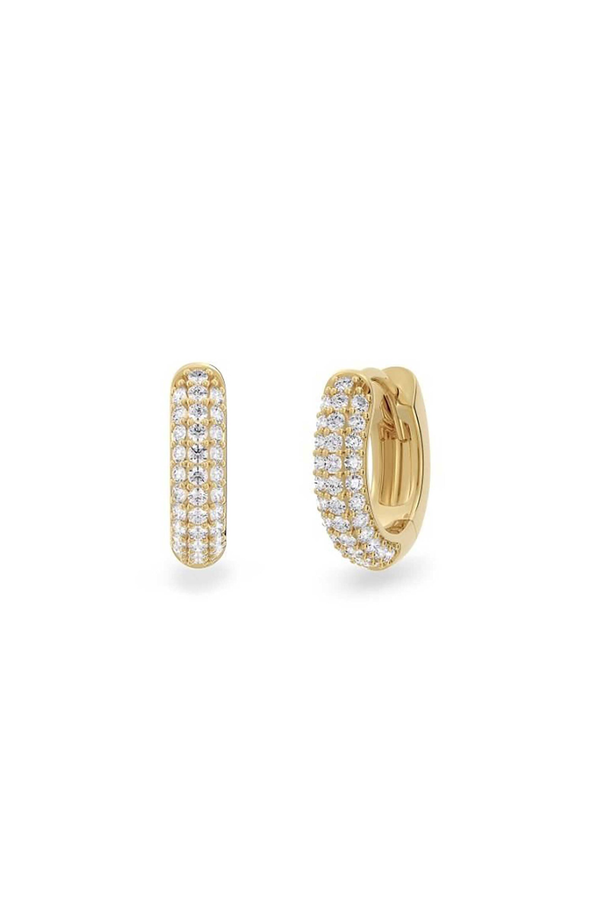 EDBLAD γυναικεία σκουλαρίκια "Luxe Hoops Gold" (Mini)