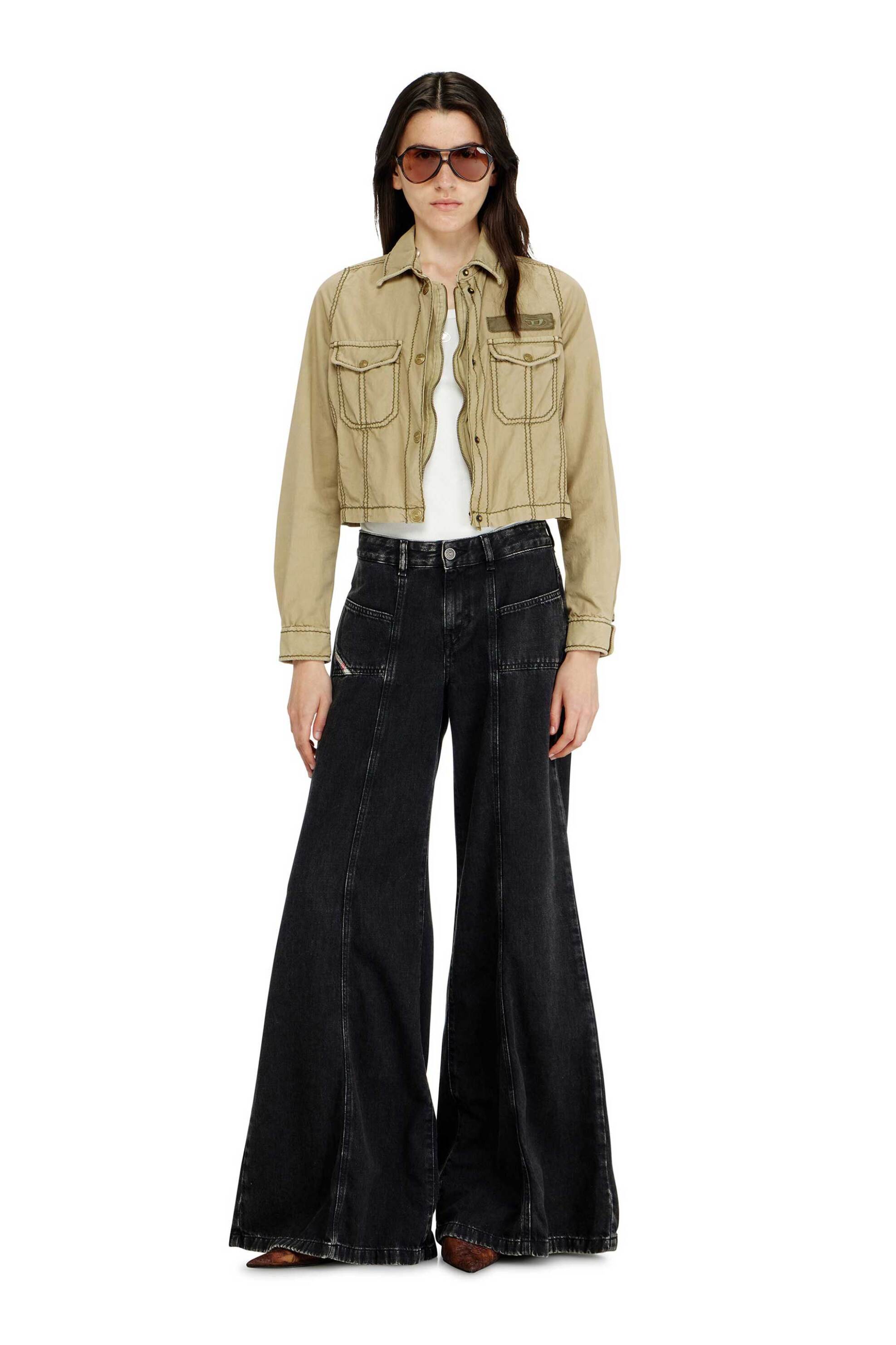 Diesel γυναικείο τζιν παντελόνι Regular Flared Fit