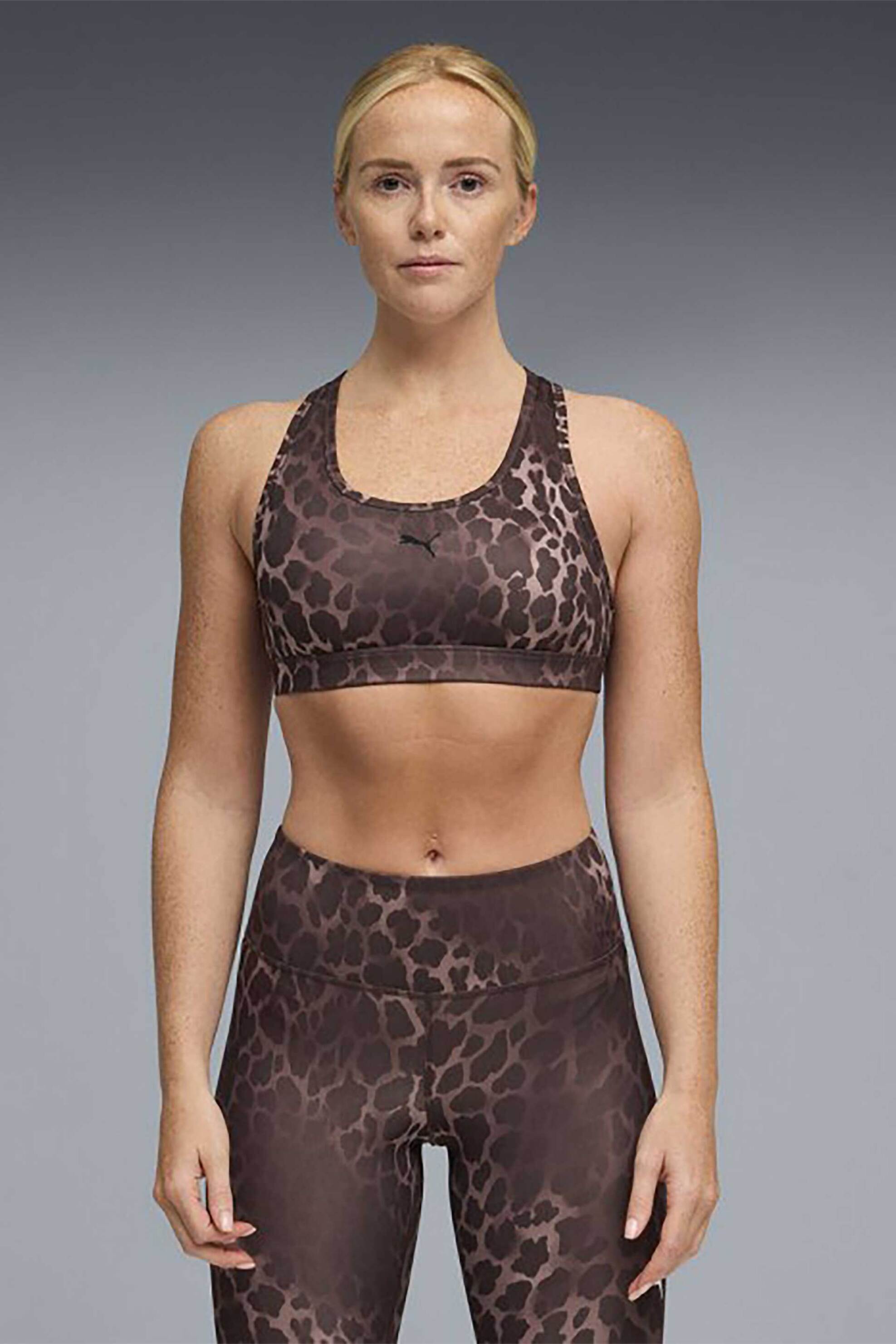 Puma γυναικείο μπουστάκι με animal print "4keeps"