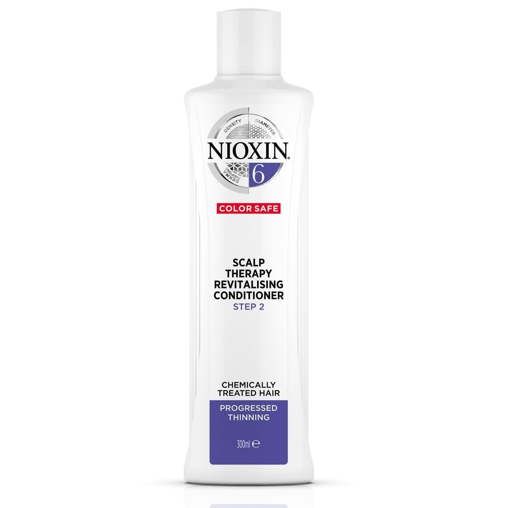 Nioxin Scalp Therapy Revitalizing Conditioner System 6 Step 2, 300ml,Μαλακτική Κρέμα για Εμφανώς Αραιωμένα Χημικά Επεξεργασμένα