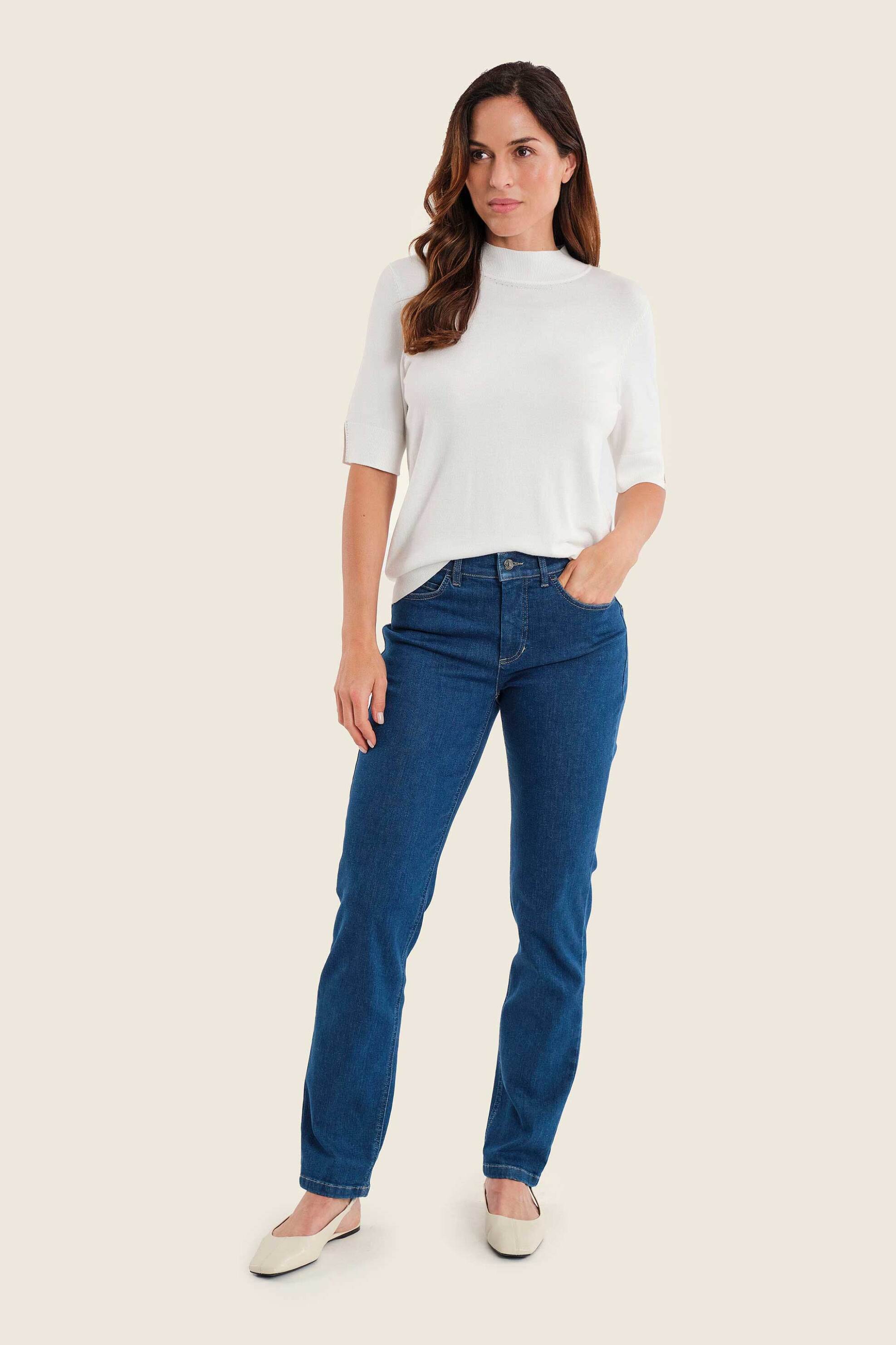 Gerry Weber γυναικείο τζιν παντελόνι πεντάτσεπο Straight Fit