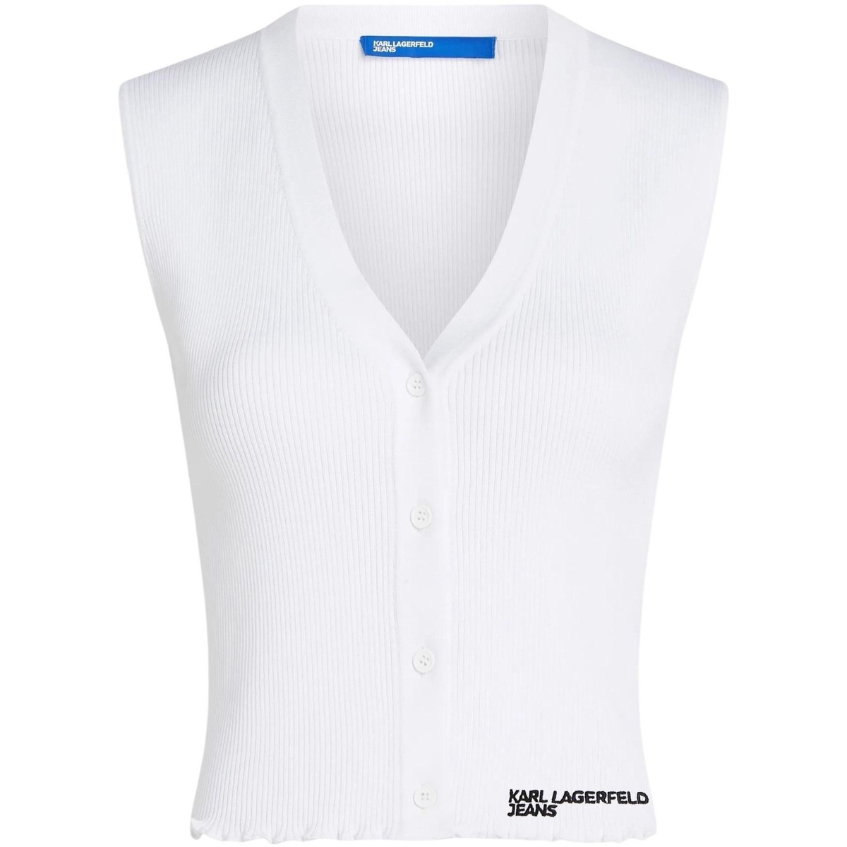 Αμάνικα/T-shirts χωρίς μανίκια Karl Lagerfeld KLJ Light Knit Top B2W18024