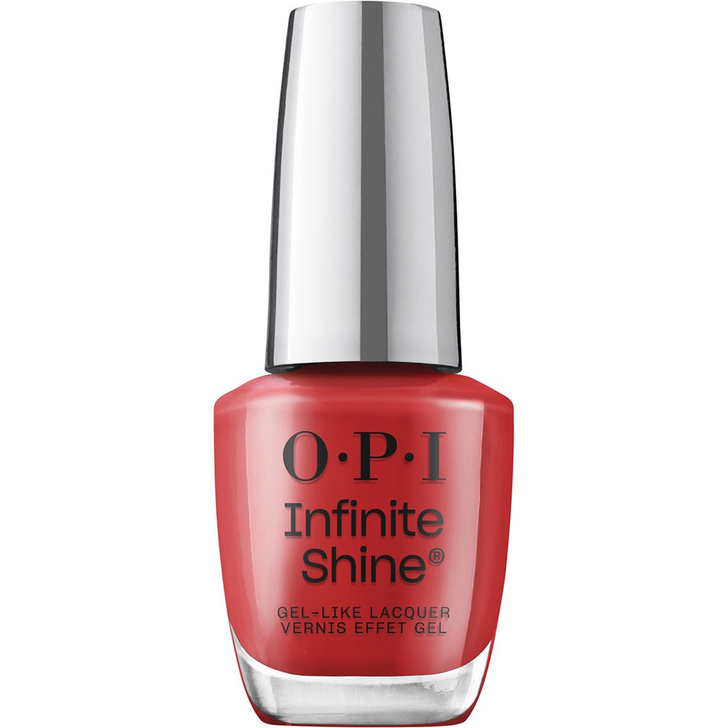 OPI Infinite Shine Nail Polish Βερνίκι Νυχιών με Λαμπερή Gel Όψη & Διάρκεια έως 11 Ημέρες 15ml - Big Apple Red